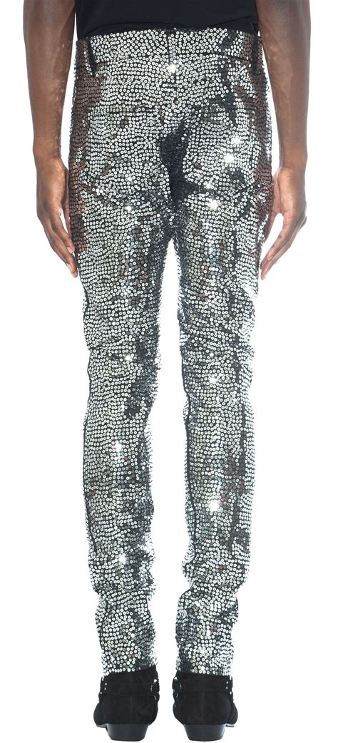 mens sparkle pants